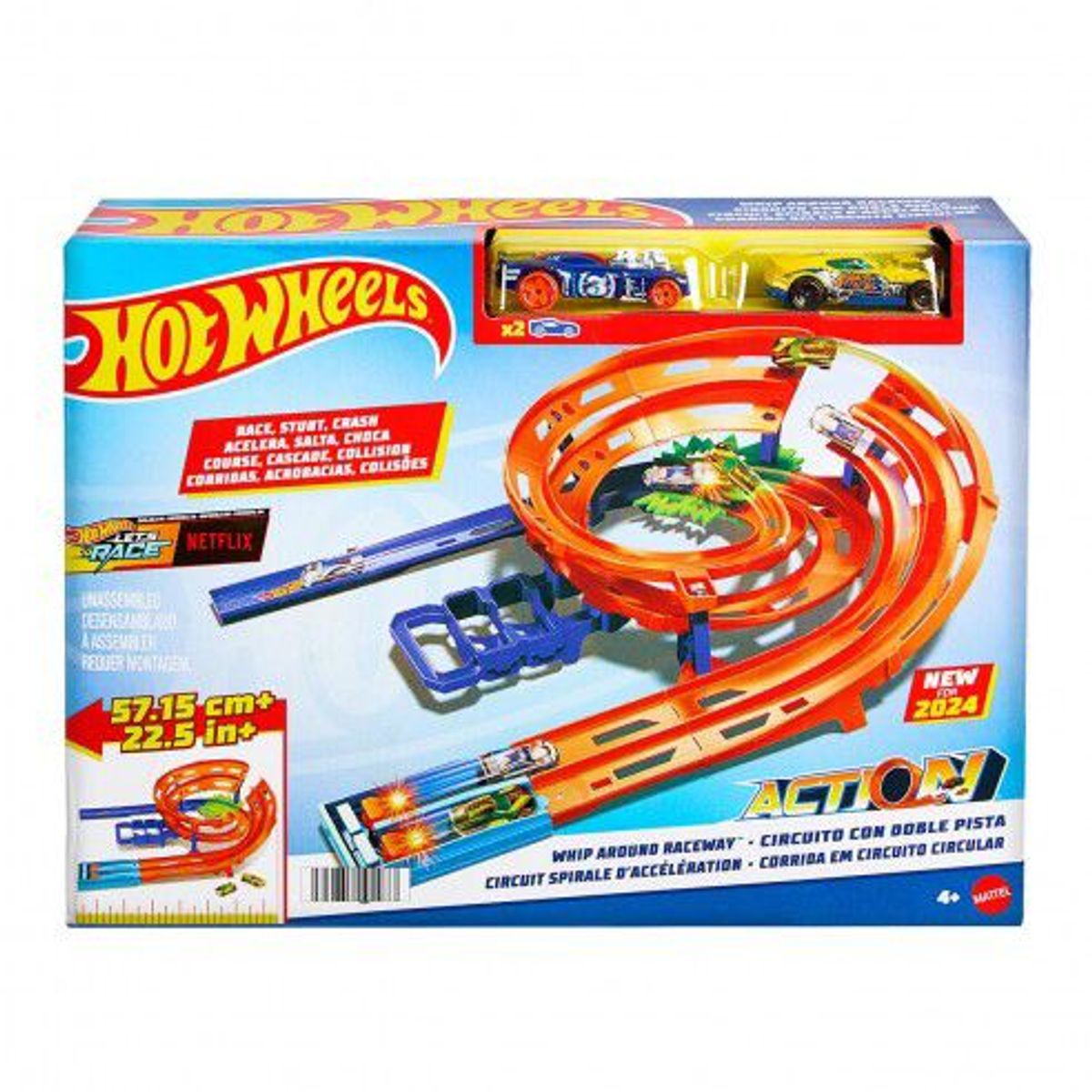 HOT WHEELS - Hot Wheels Action Circuito Giro Veloz