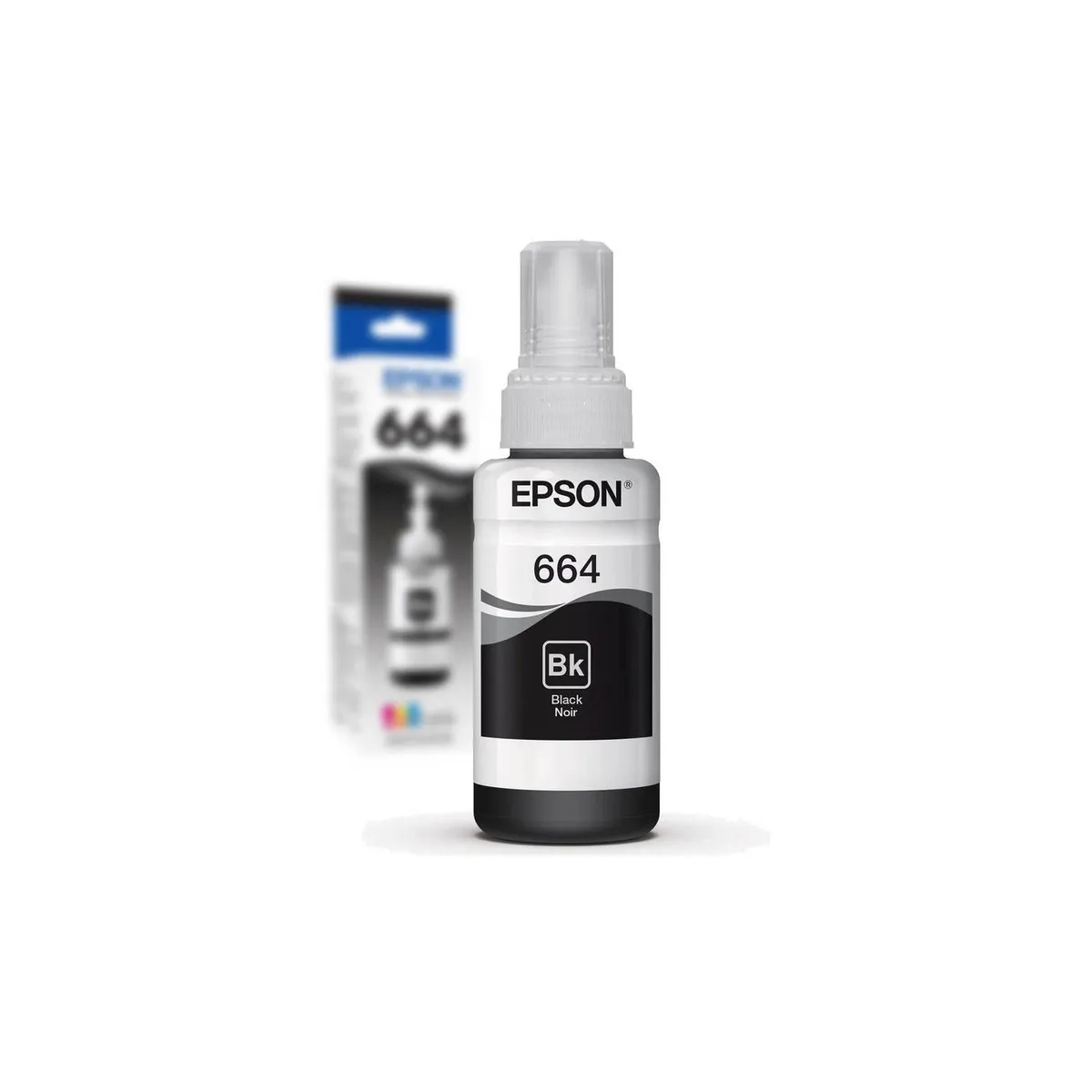 EPSON - Tinta 664 original tinta epson t664 botella tinta negro epson serie l
