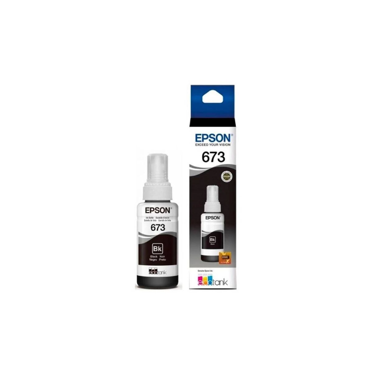 EPSON - Botella de Tinta EPSON 673 Negra T673120
