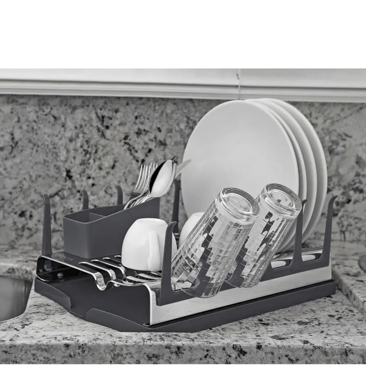 TRAMONTINA - Escurridor De Platos Tramontina Plurale De Acero Inoxidable