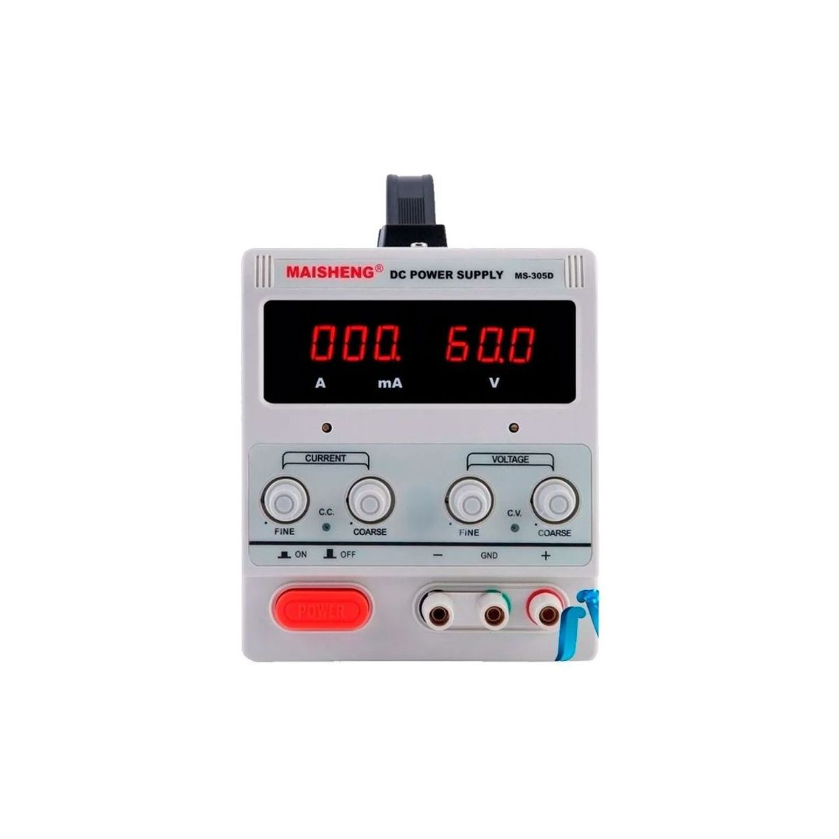 GENERICO - Fuente De Alimentación Regulada De 3 Dígitos.  MAISHENG.  Ms-303d