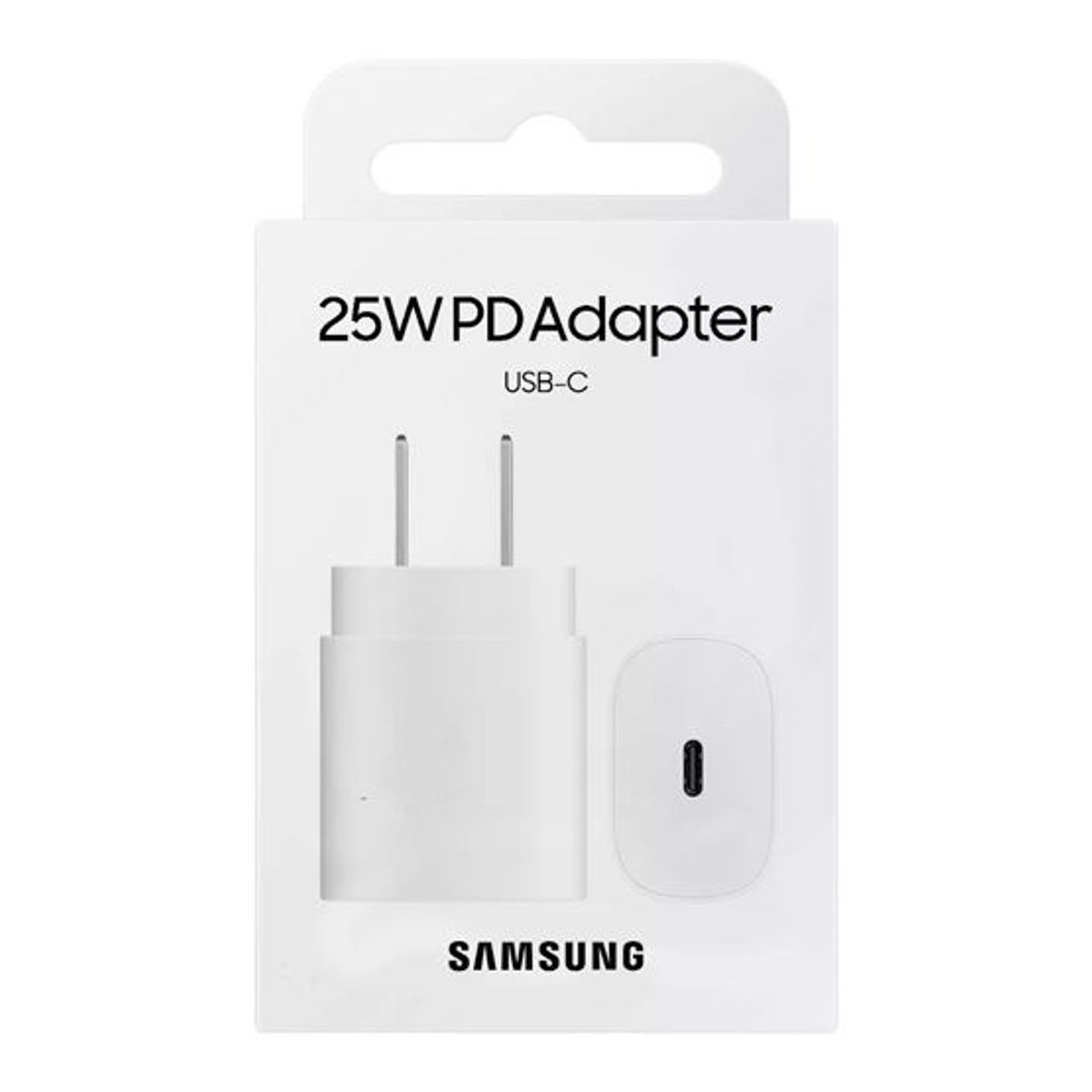 SAMSUNG - Cargador de Pared Tipo C 25W para S23 Fe Blanco