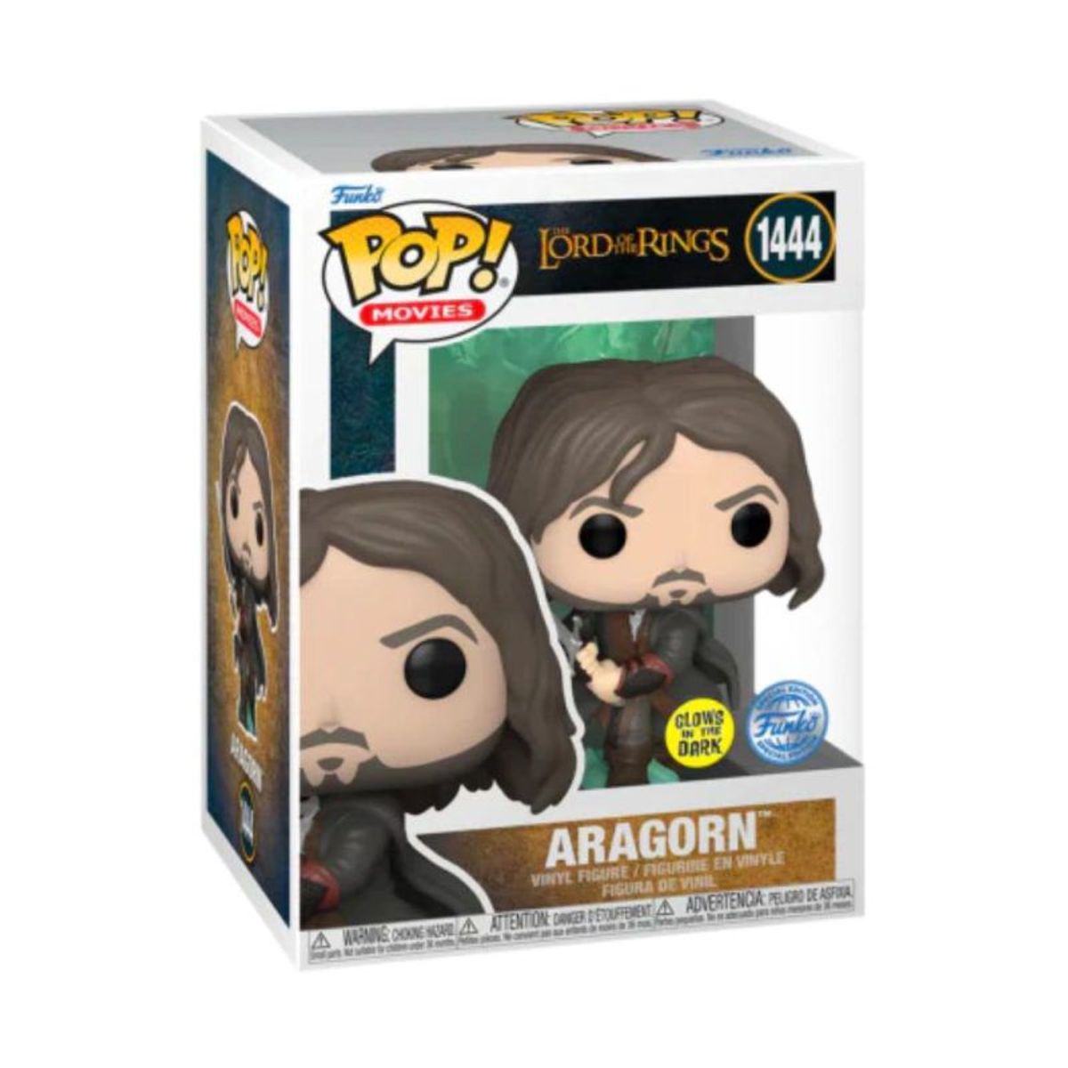 FUNKO - Funko Pop Aragorn Lord of the Rings El Señor de los Anillos