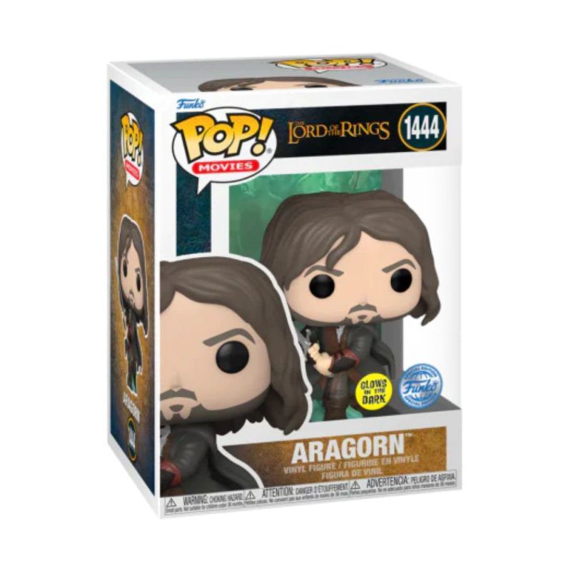 FUNKO - Funko Pop Aragorn Lord of the Rings El Señor de los Anillos