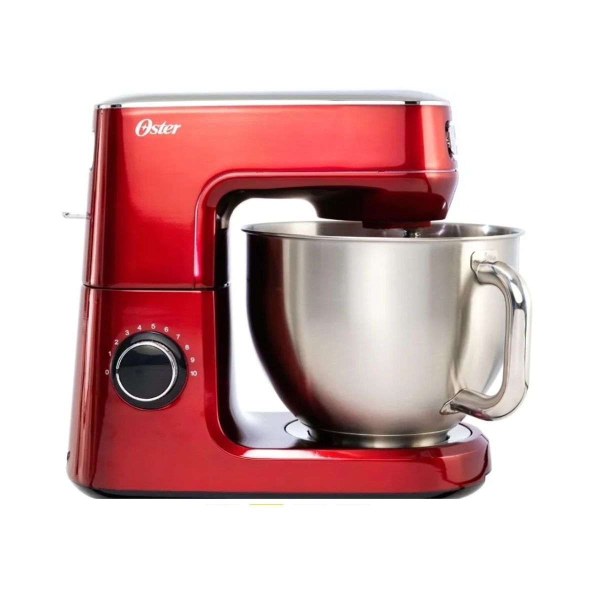 OSTER - Batidora Oster FPSTSMPL3R-053 Planetaria de Pedestal 1000 Watts Rojo