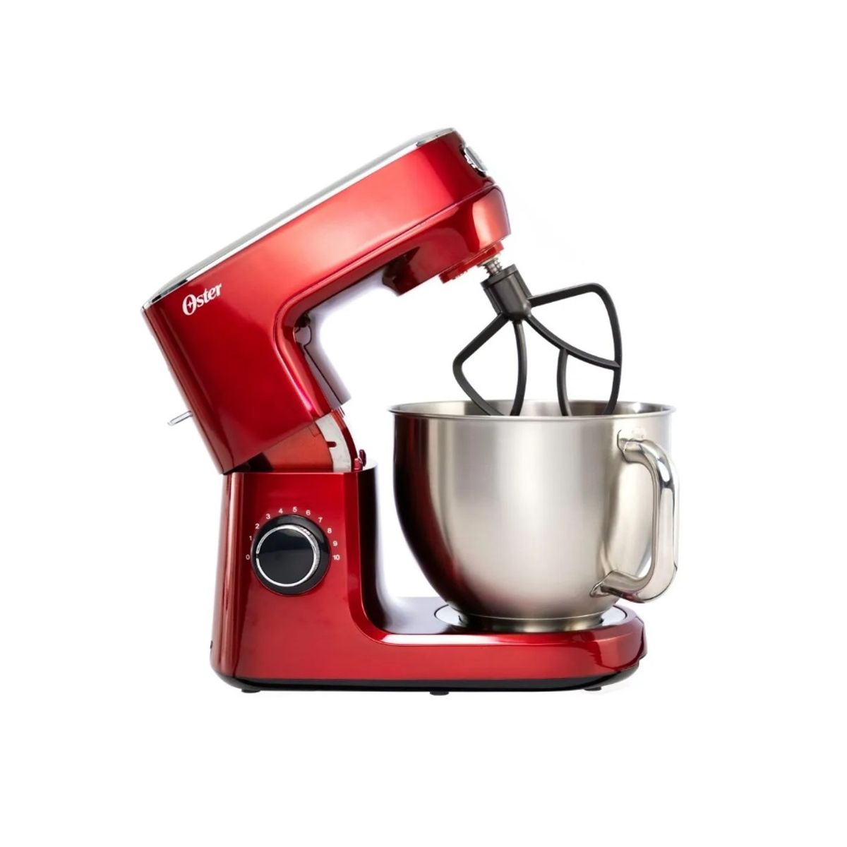 OSTER - Batidora Oster FPSTSMPL3R-053 Planetaria de Pedestal 1000 Watts Rojo