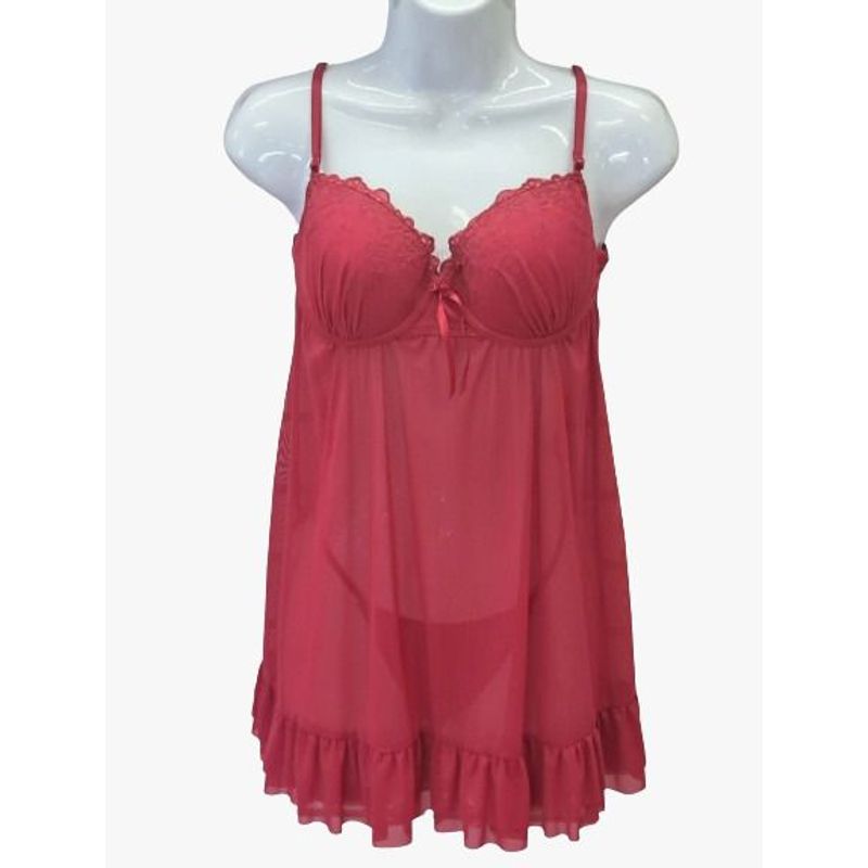 GENERICO - Baby Doll rojo DeAlcoba