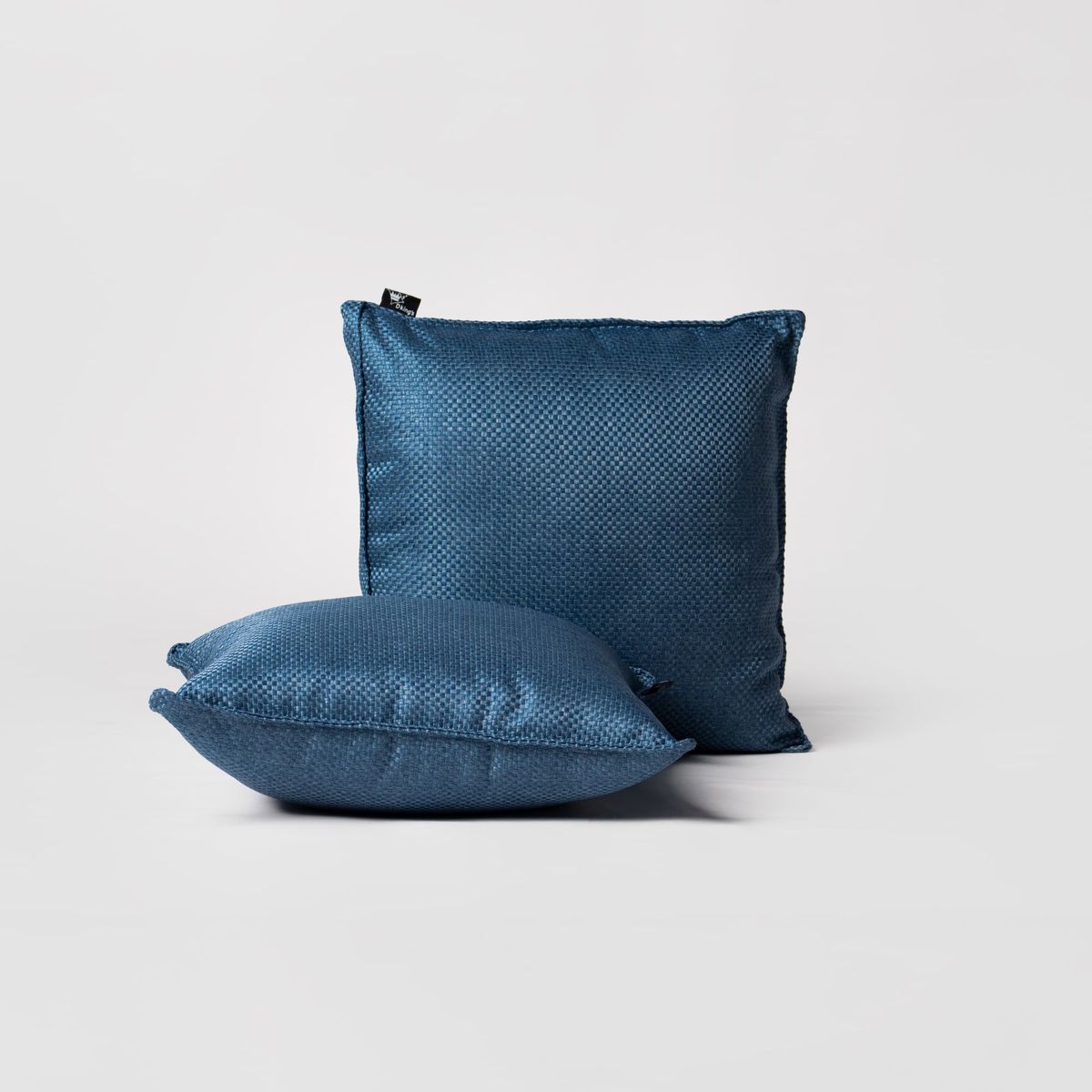 GENERICO - Pack 2 Cojines Semi BlackOut Denim 45 x 45 cm