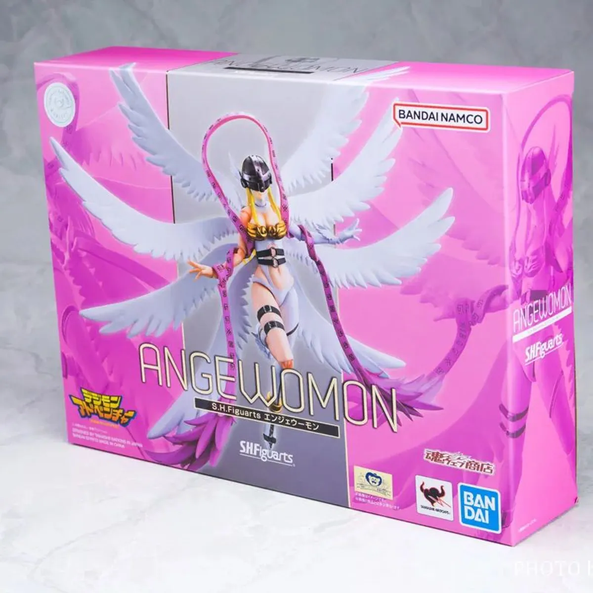 BANDAI - Figura de Accion Digimon Adventure SH Figuarts Angewomon