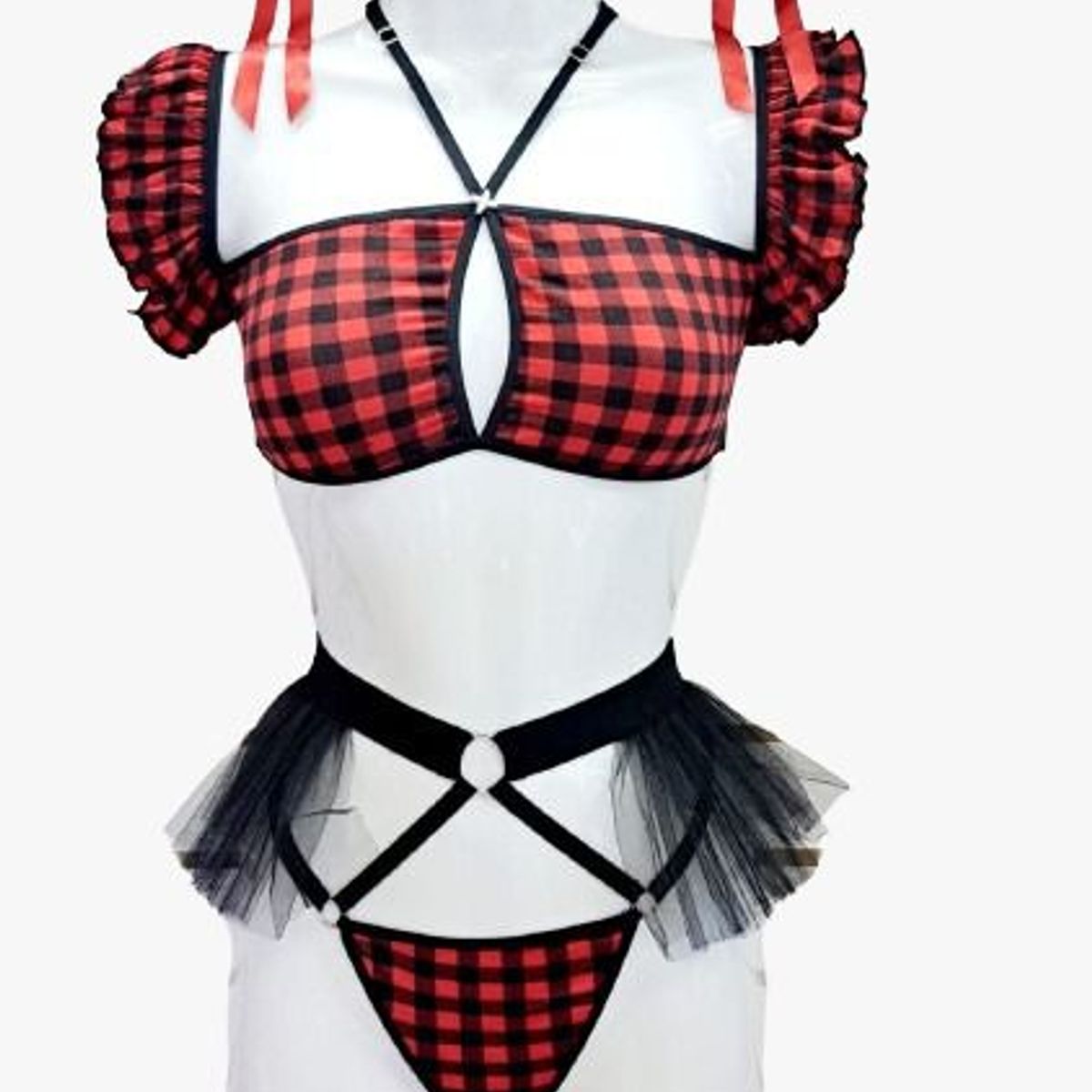 GENERICO - Disfraz de  Colegiala Sexy School  S M  DeAlcoba