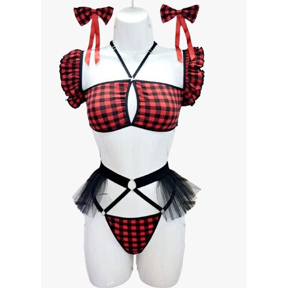 GENERICO - Disfraz de  Colegiala Sexy School  S M  DeAlcoba