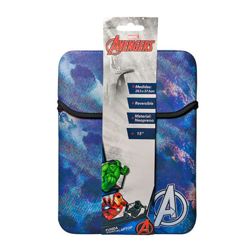 ARTESCO - Funda Reversible Porta Laptop Avengers