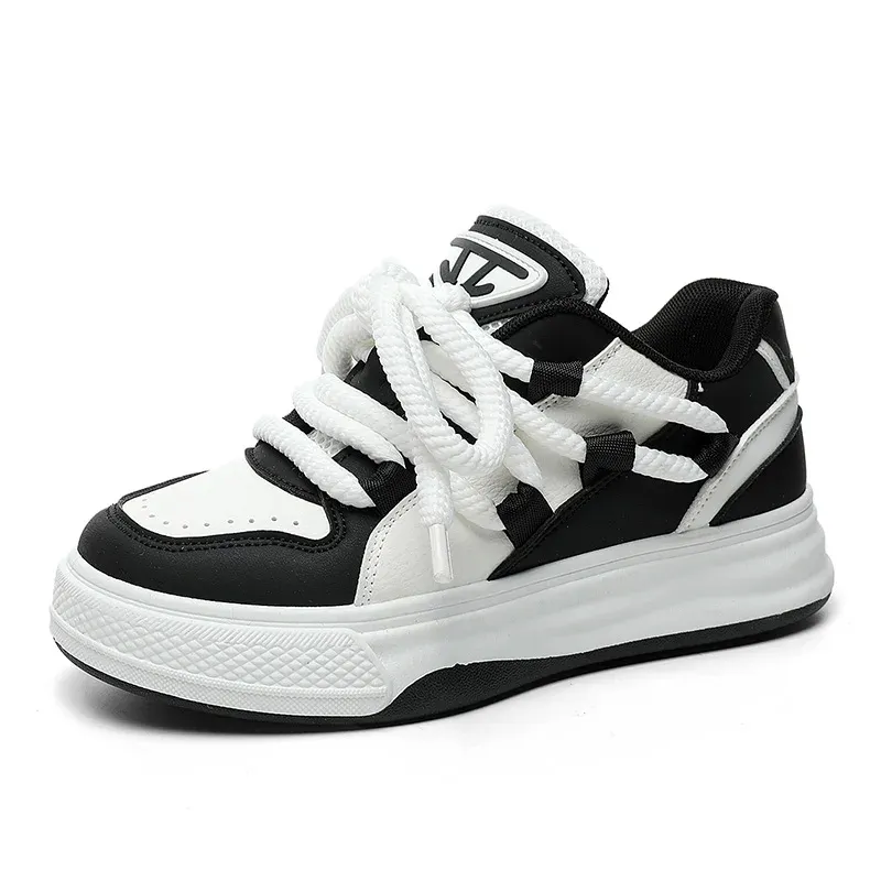 GENERICO - mujeres zapatillas plataforma zapatos casuales con cordones comodos