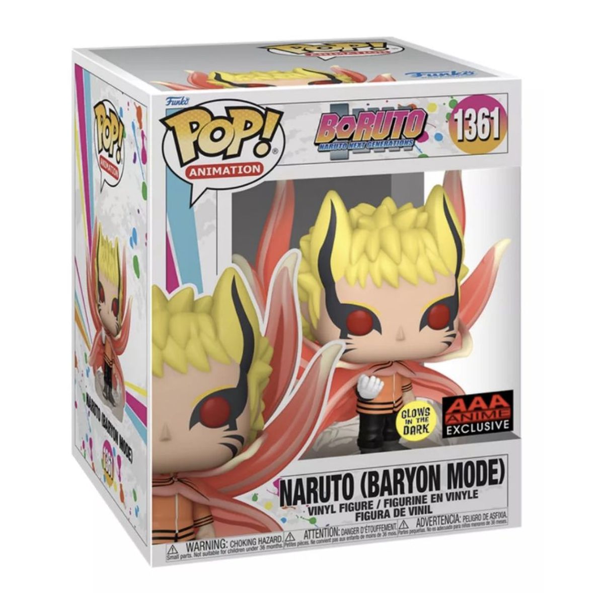 FUNKO - Naruto Modo Baryon Gitd Funko Pop 1361 Boruto Aaa
