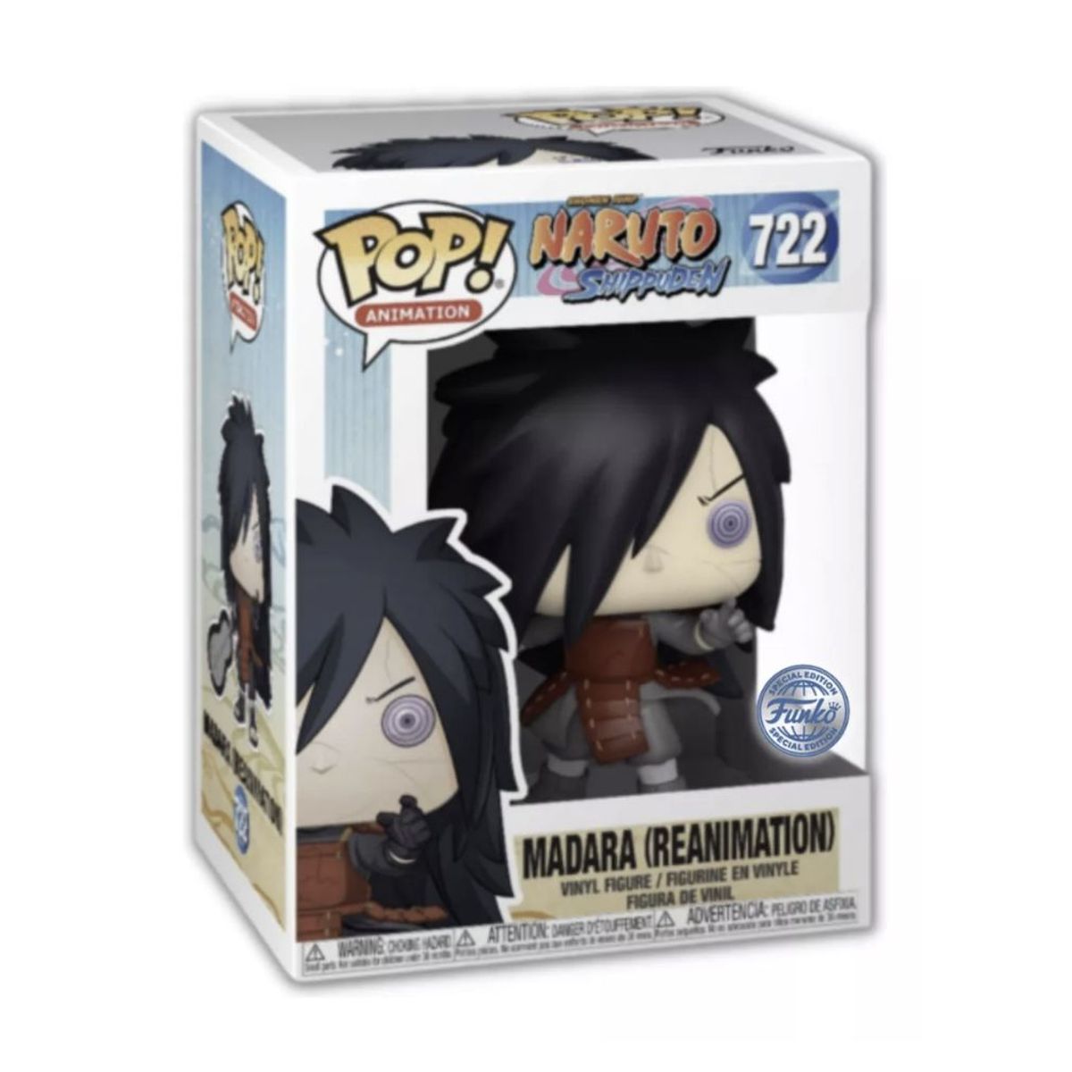 FUNKO - Madara Reanimation Funko Pop 722 Naruto Special Edition