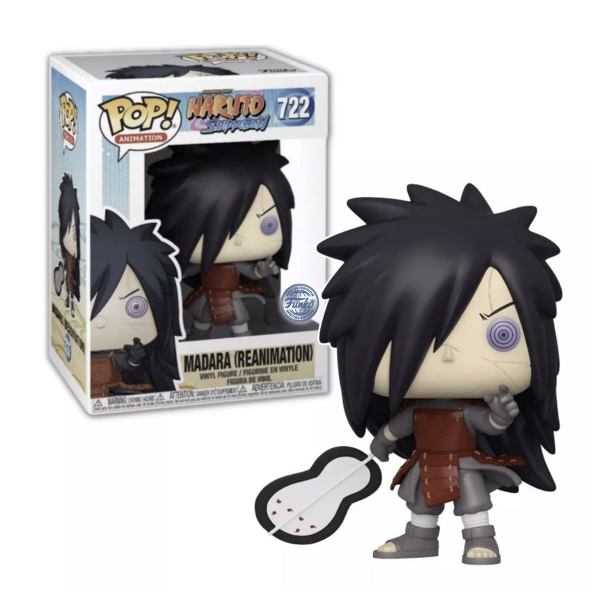 FUNKO - Madara Reanimation Funko Pop 722 Naruto Special Edition