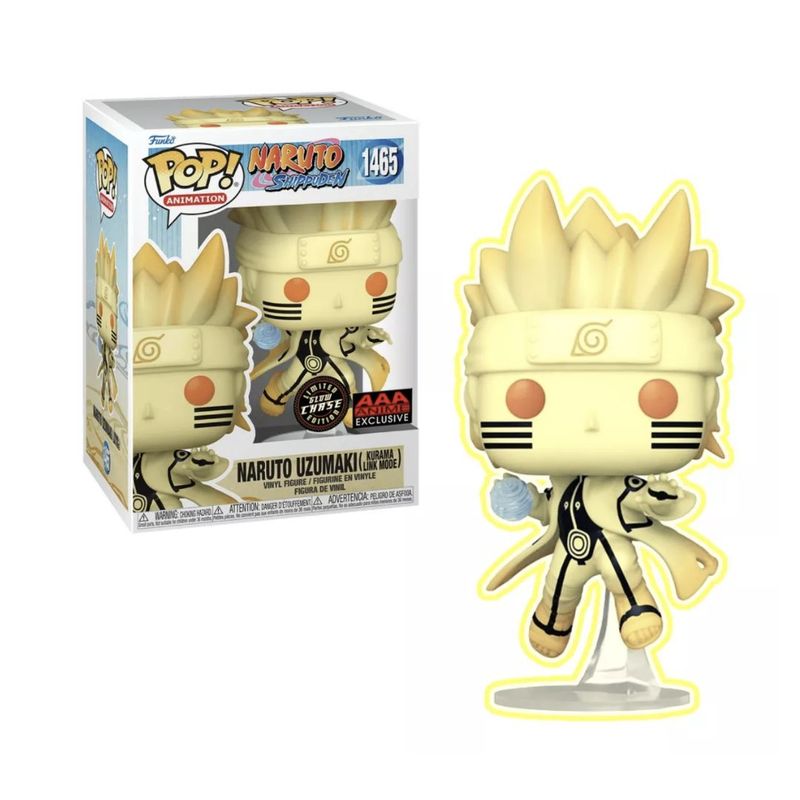 FUNKO - Naruto Chase Glow Kurama Link Mode Funko Pop 1465