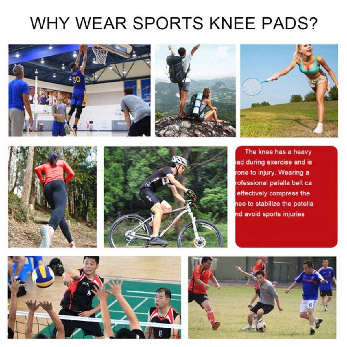 BRANSON - Rodillera menisquera elastico deportes Branson Talla L