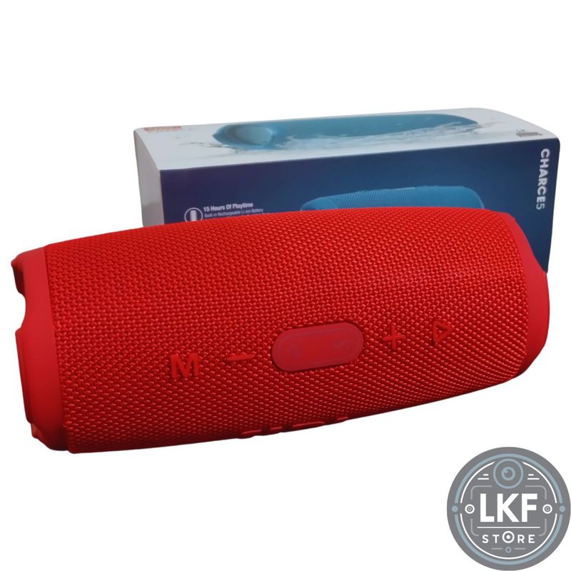 GENERICO - Parlante Bluetooth Charge 5 - Rojo