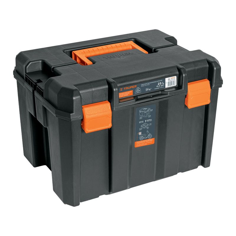 TRUPER - Caja de herramientas profunda 17x12 Truper