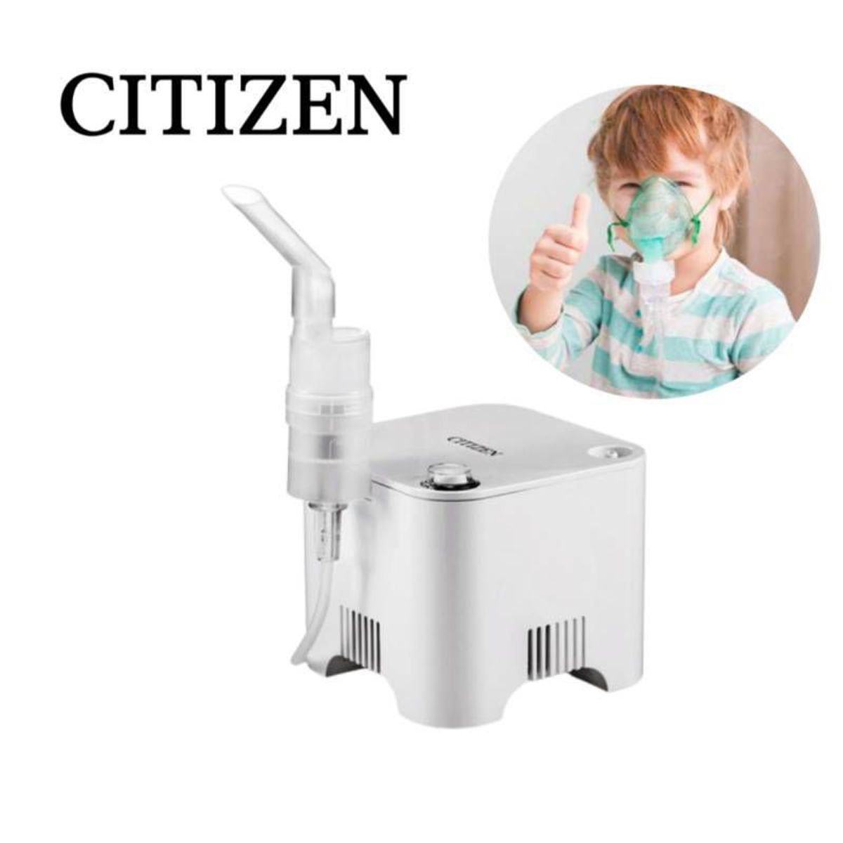 CITIZEN - NEBULIZADOR COMPRESOR CITIZEN ADULTOS Y NIÑOS