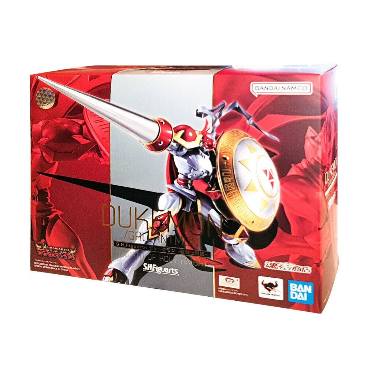 BANDAI - Figura Digimon SH Figuarts Dukemon Rebirth of Holy Knight