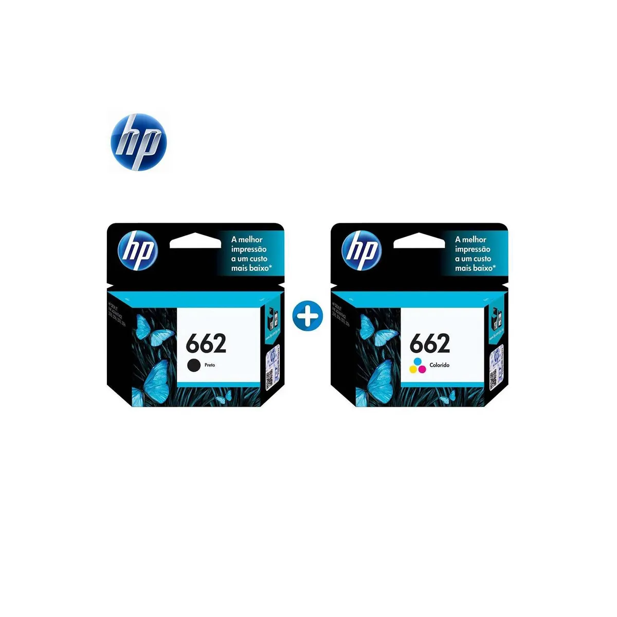 HP - Kit de Tinta HP 662 Tricolor y Negro (CZ104AL) (CZ103AL)