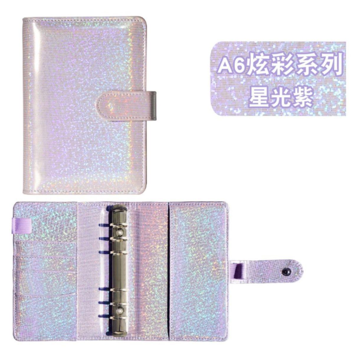 GENERICO - Agenda Planificador de Presupuesto Kawaii Morado