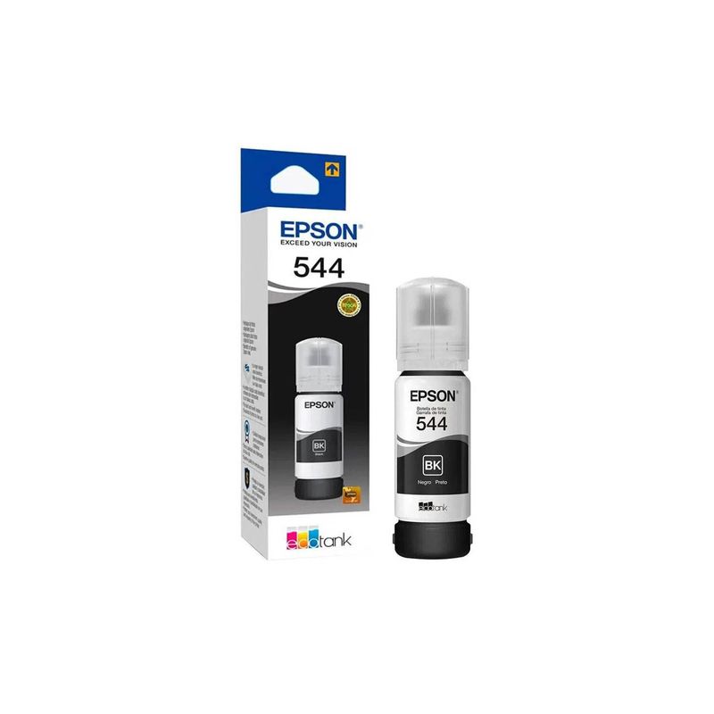 EPSON - Botella de tinta EPSON T544120-AL Color Negro contenido 65ml