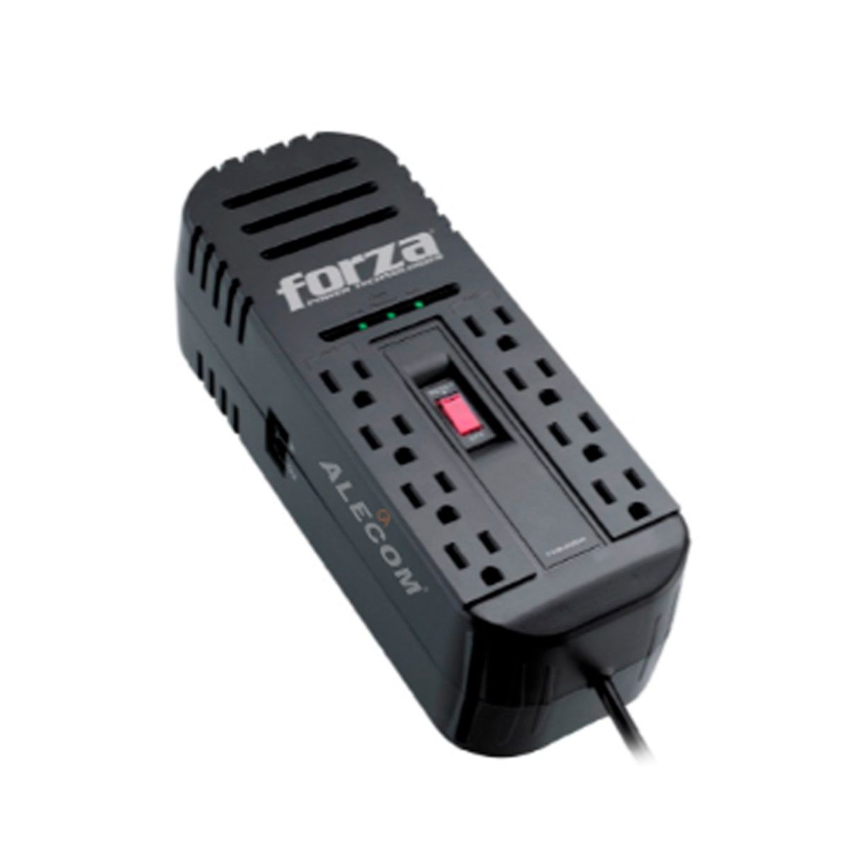 FORZA - ESTABILIZADOR 8 TOMAS/2200VA/1100W 220V  FZ-FVR-2202