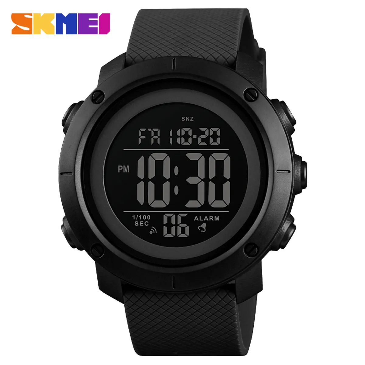SKMEI - Reloj Skmei 1434 Negro Correa Silicona