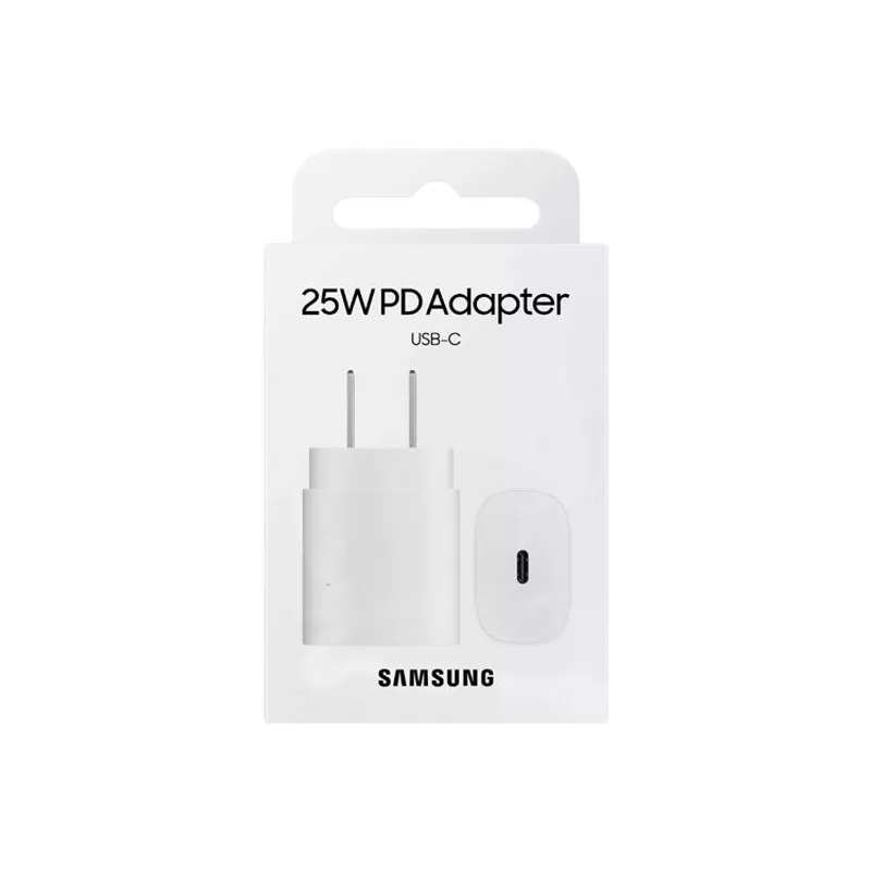 SAMSUNG - Cargador  25W para Samsung A55 Original  - Blanco