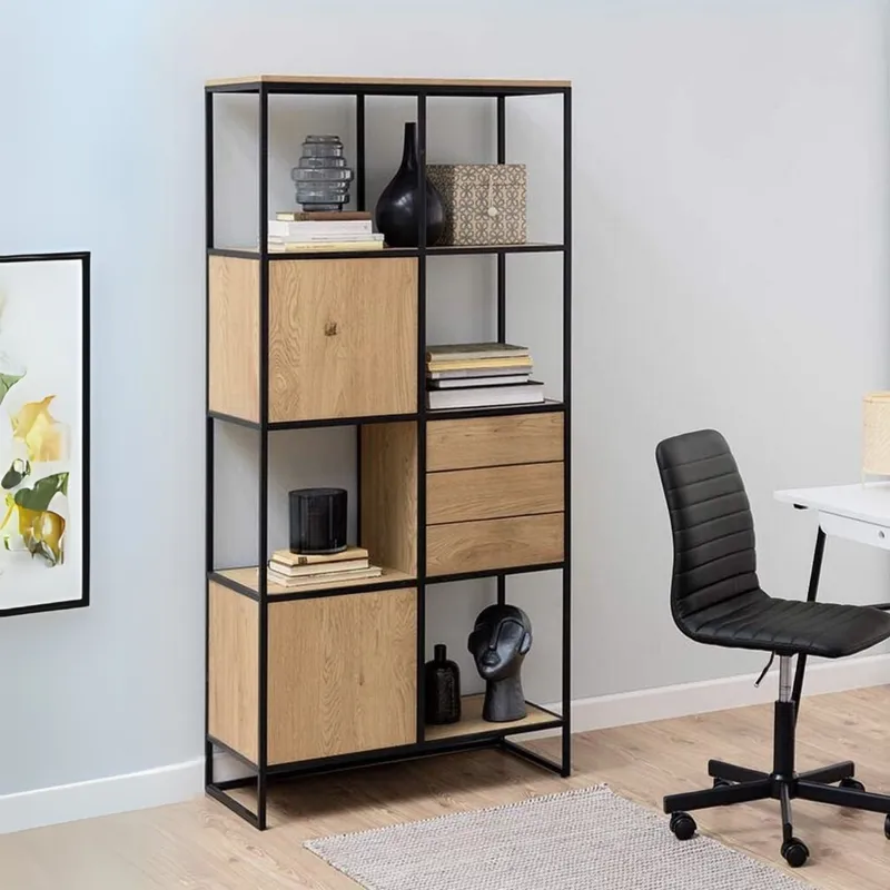 GENERICO - Estante Organizador Librero Industrial Atenea Duna Coricha Home