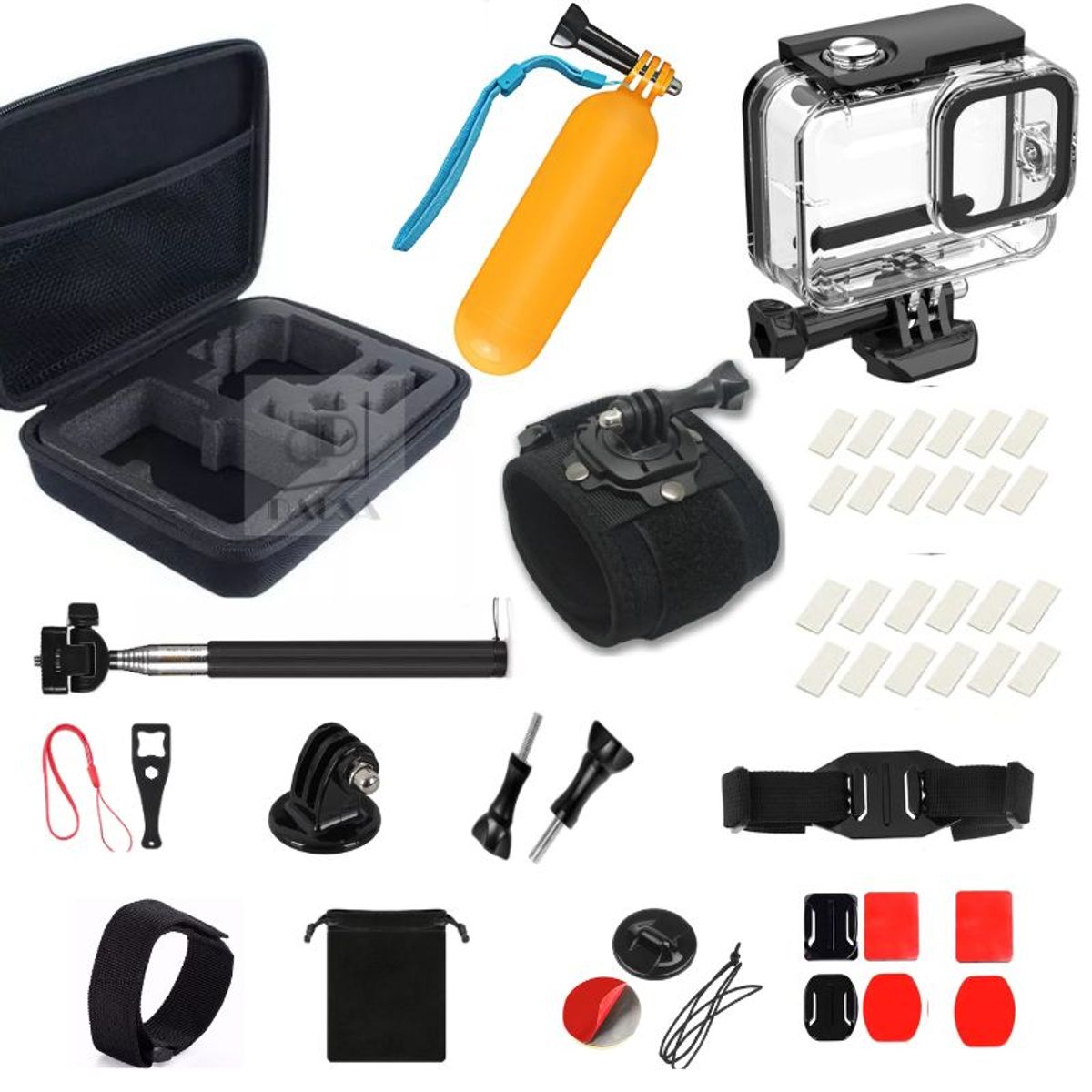 GENERICO - Kit Acuático PARA CAMARAS Gopro Hero 13 10 11 12 9