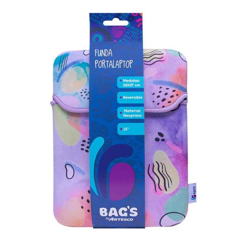 ARTESCO - Funda Reversible Porta Laptop Design