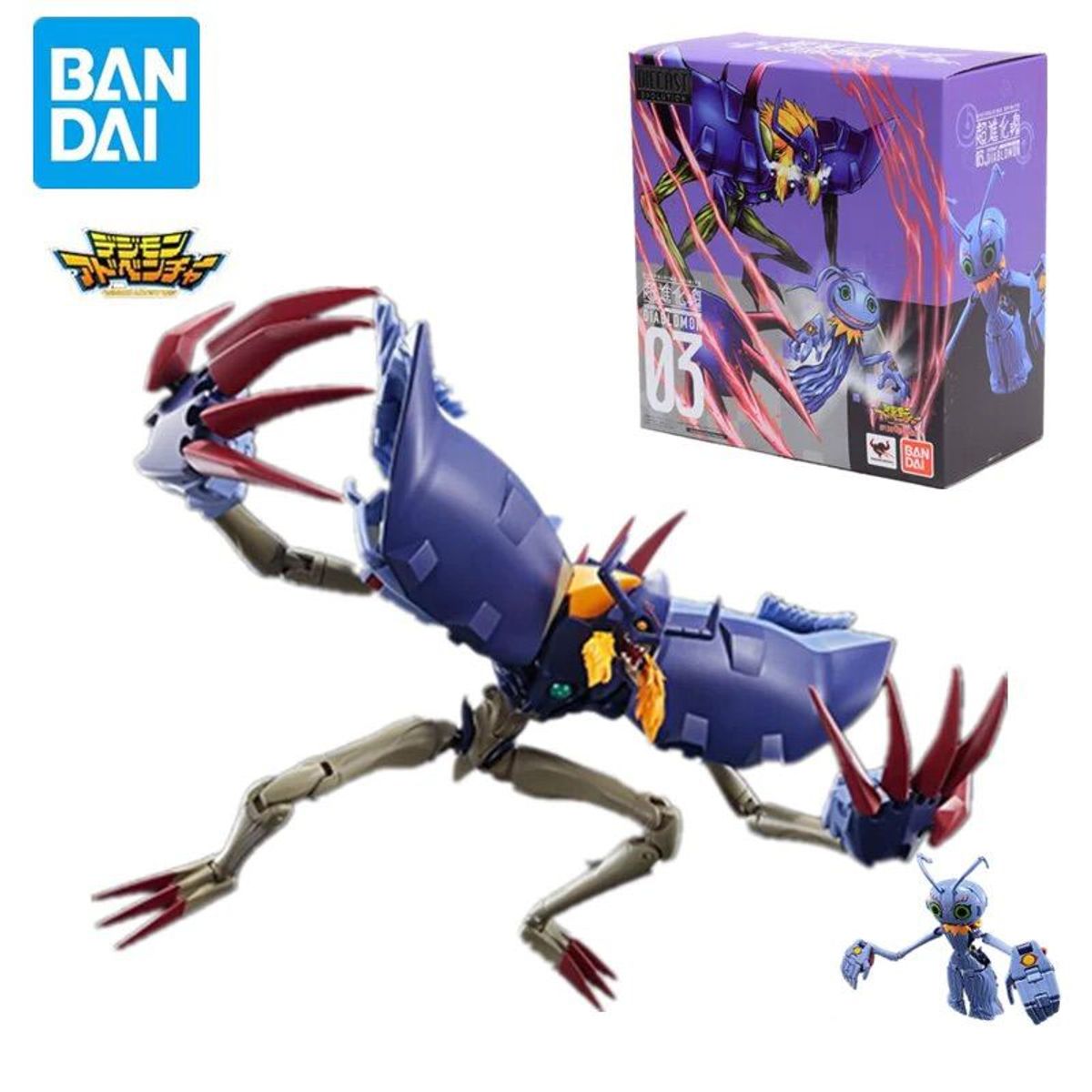 BANDAI - Figura Keramon Digimon Adventure Digivolving Diablomon