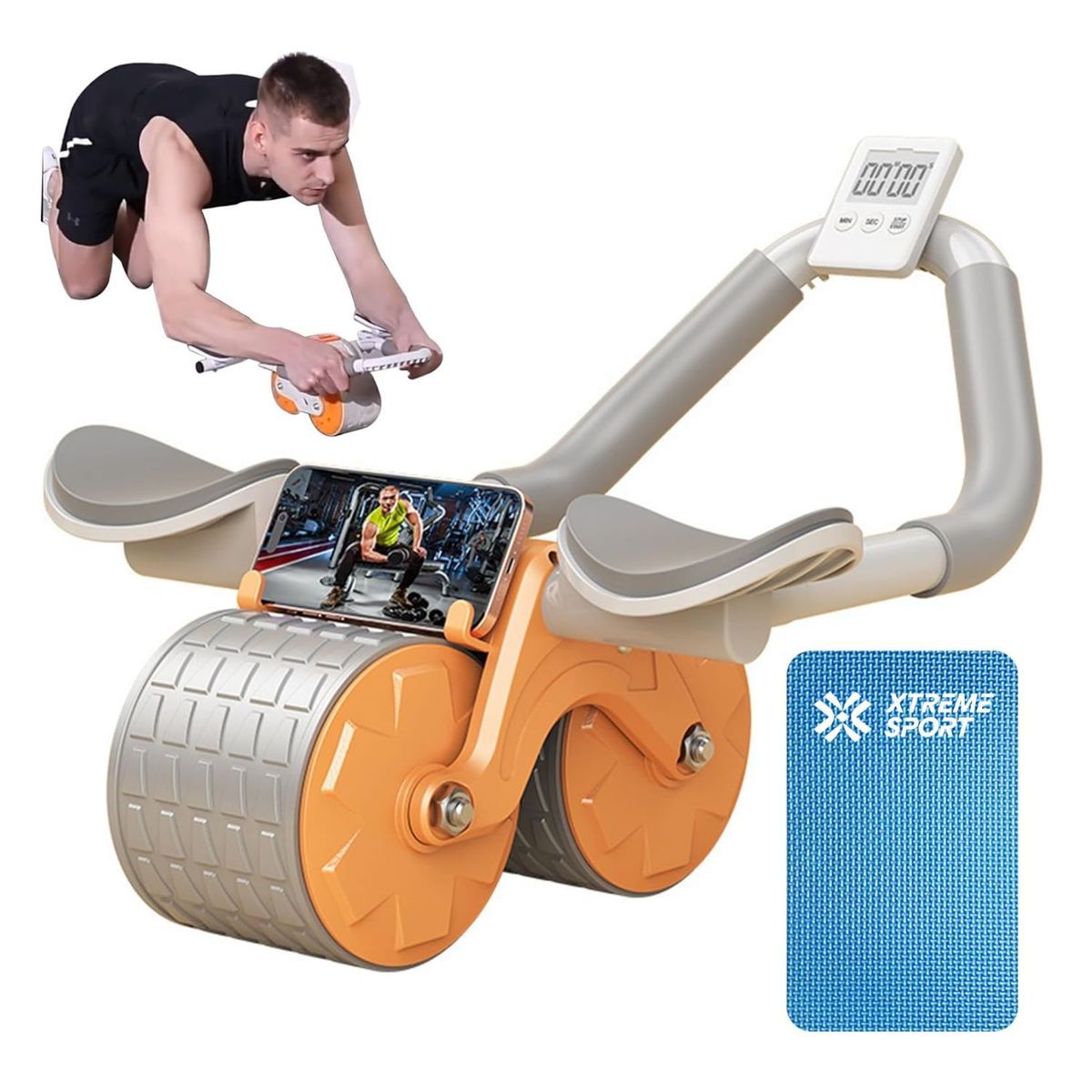 XTREME SPORT - Rueda de Abdominales Smart Fortalece tu abdomen