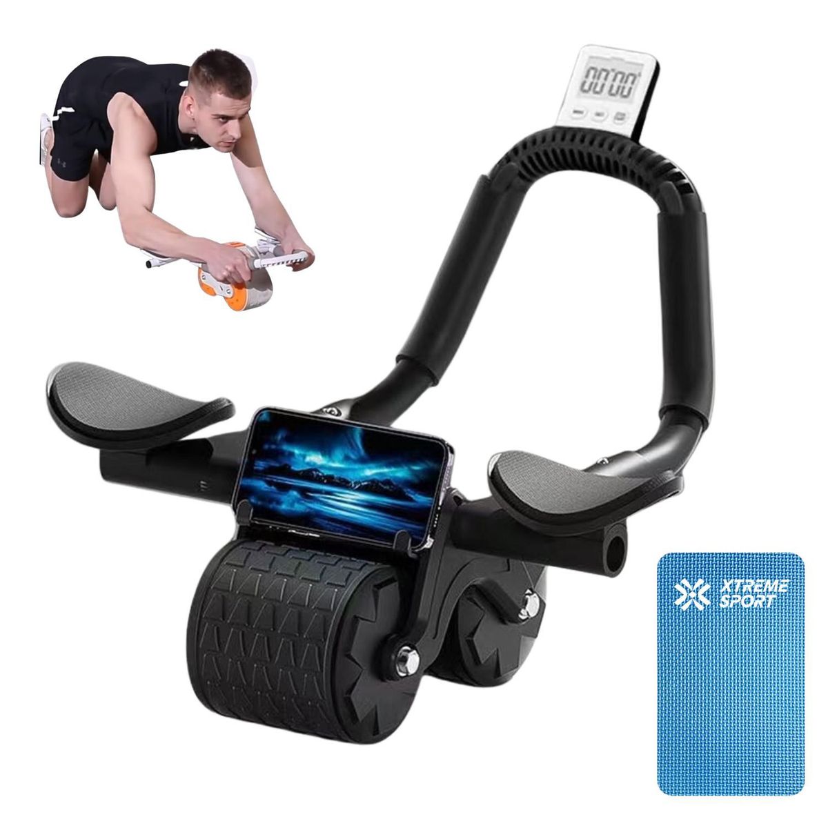 XTREME SPORT - Rueda de Abdominales Smart Fortalece tu abdomen