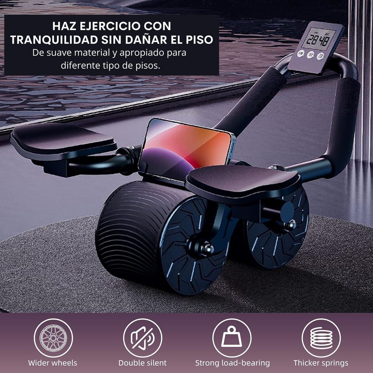 XTREME SPORT - Rueda de Abdominales Smart Fortalece tu abdomen