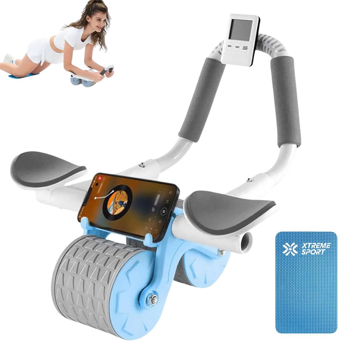 XTREME SPORT - Rueda de Abdominales Smart Fortalece tu Abdomen