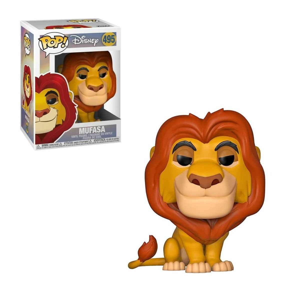 FUNKO - Funko Pop Disney The Lion King El Rey Leon - Mufasa 495