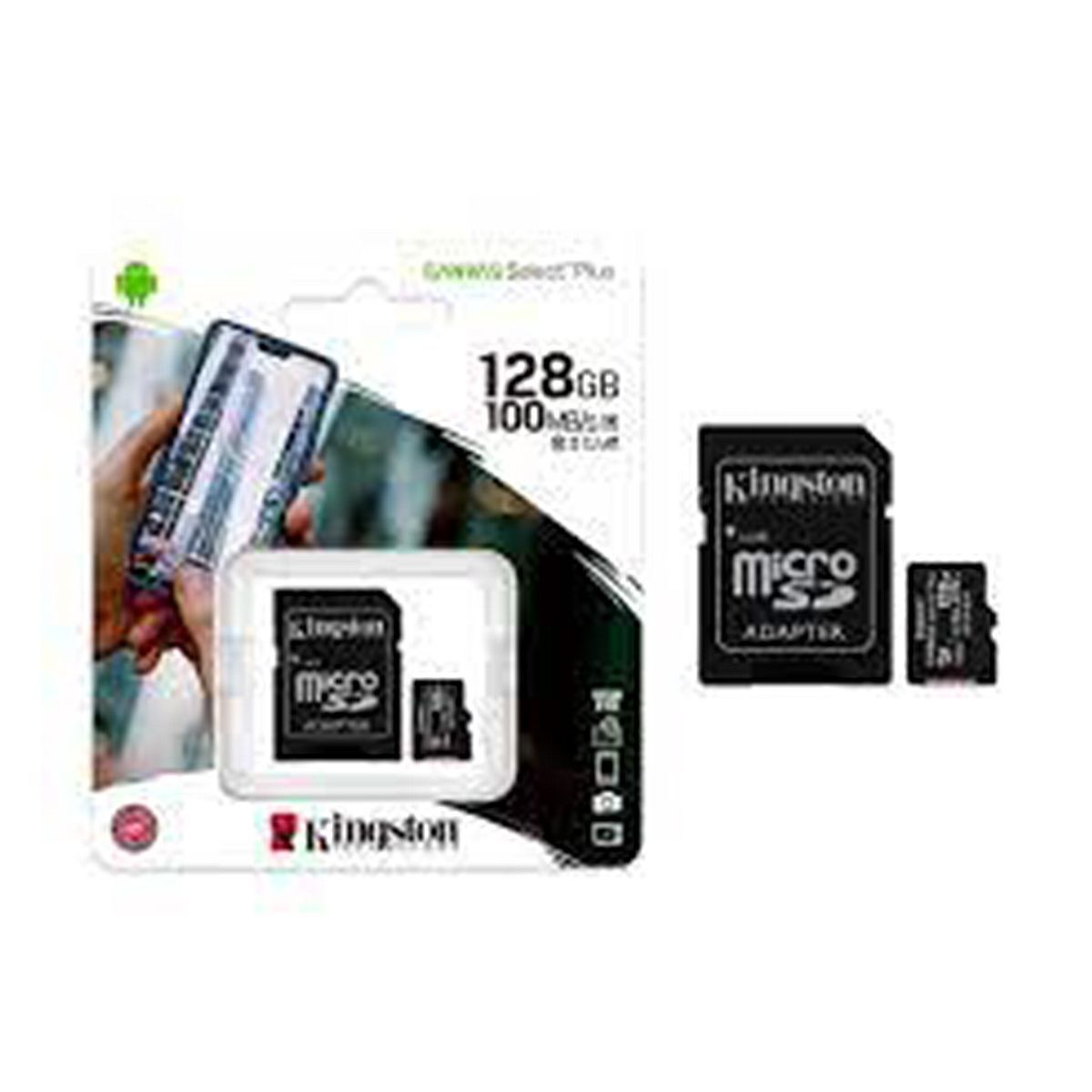 KINGSTON - Memoria Micro SD Kingston 128GB Clase 10