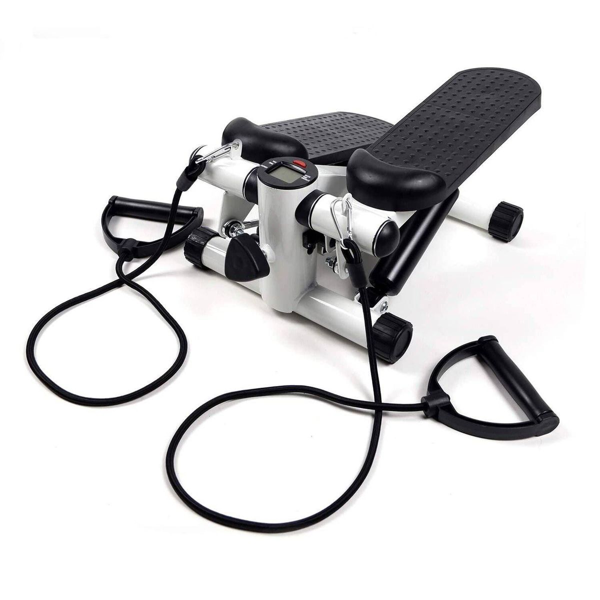 GENERICO - Escaladora Elíptica Sube y Baja Con Bandas De Resistencia