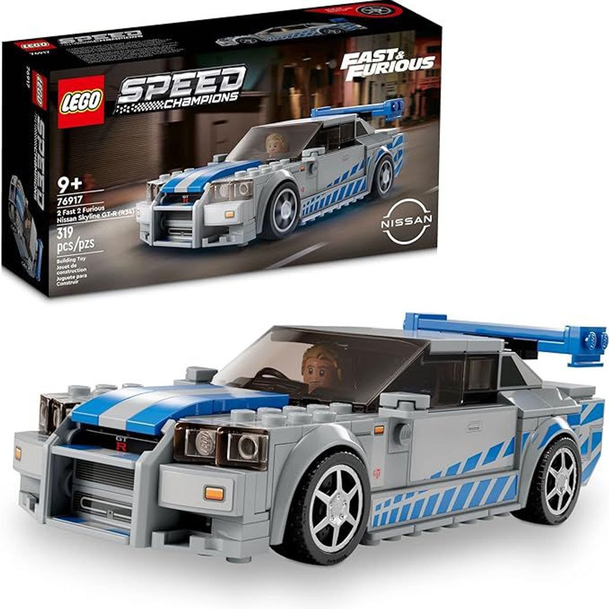 LEGO - LEGO Speed Champions 76917 Nissan Skyline GT-R Fast Furious