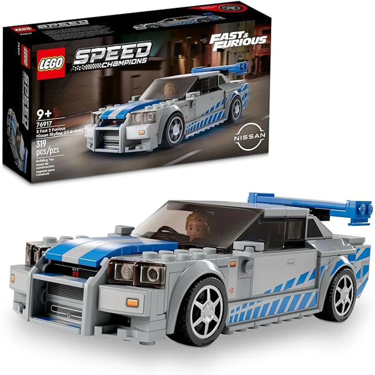 LEGO - LEGO Speed Champions 76917 Nissan Skyline GT-R Fast Furious