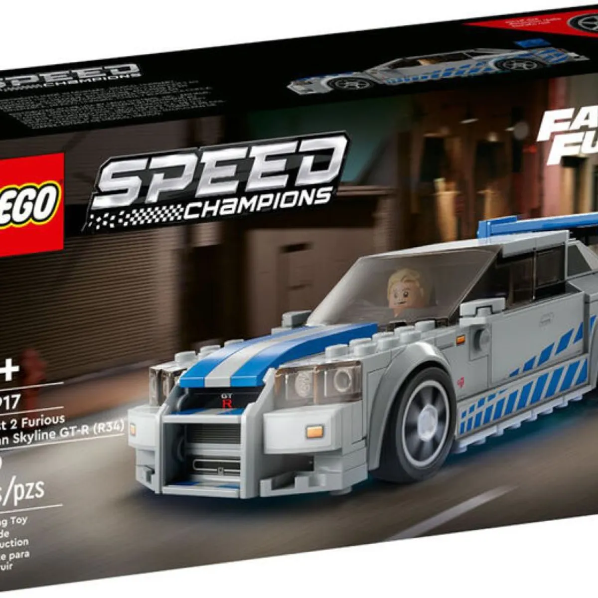 LEGO - LEGO Speed Champions 76917 Nissan Skyline GT-R Fast Furious