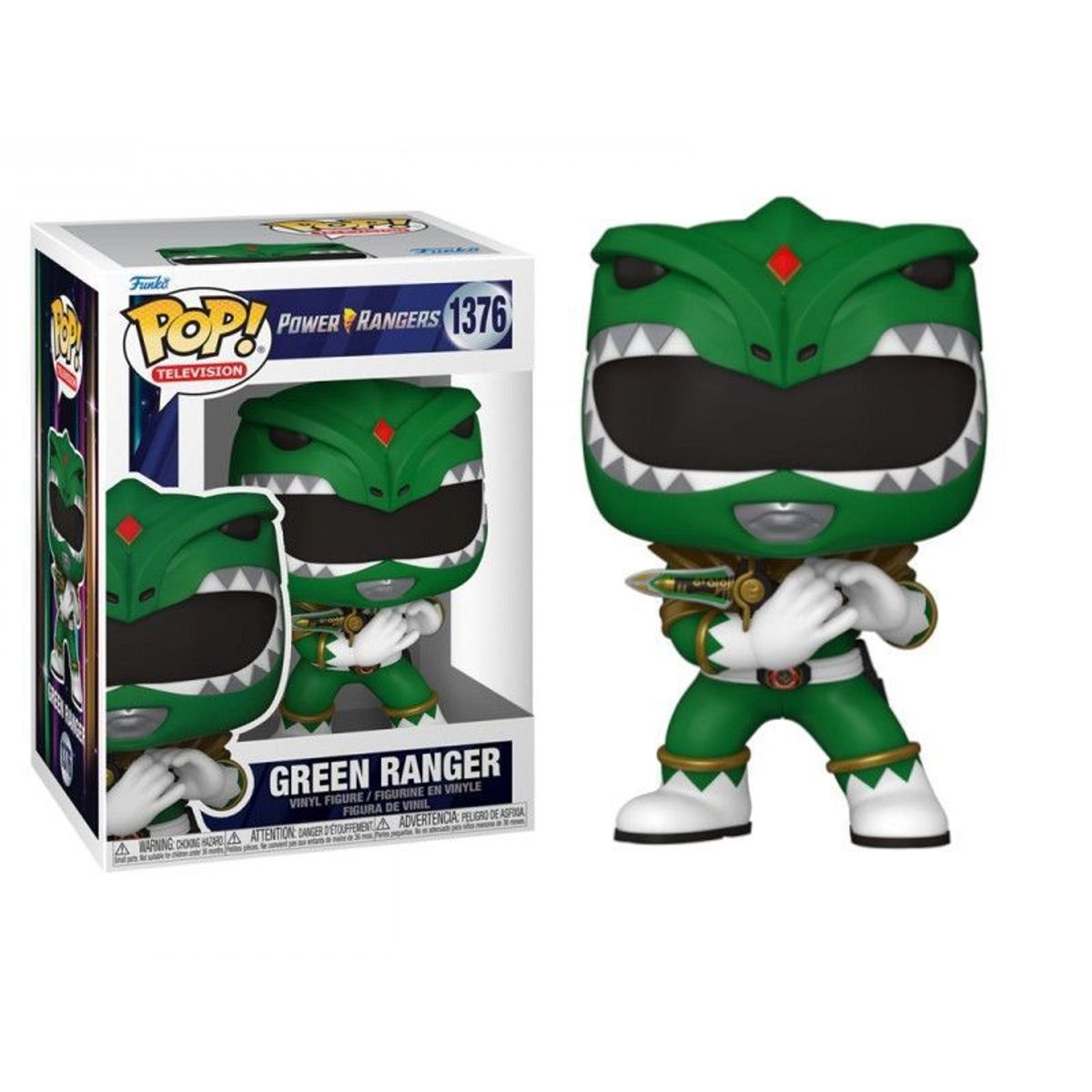 FUNKO - Funko Pop MIGHTY MORPHIN Power Rangers Green Ranger 1376