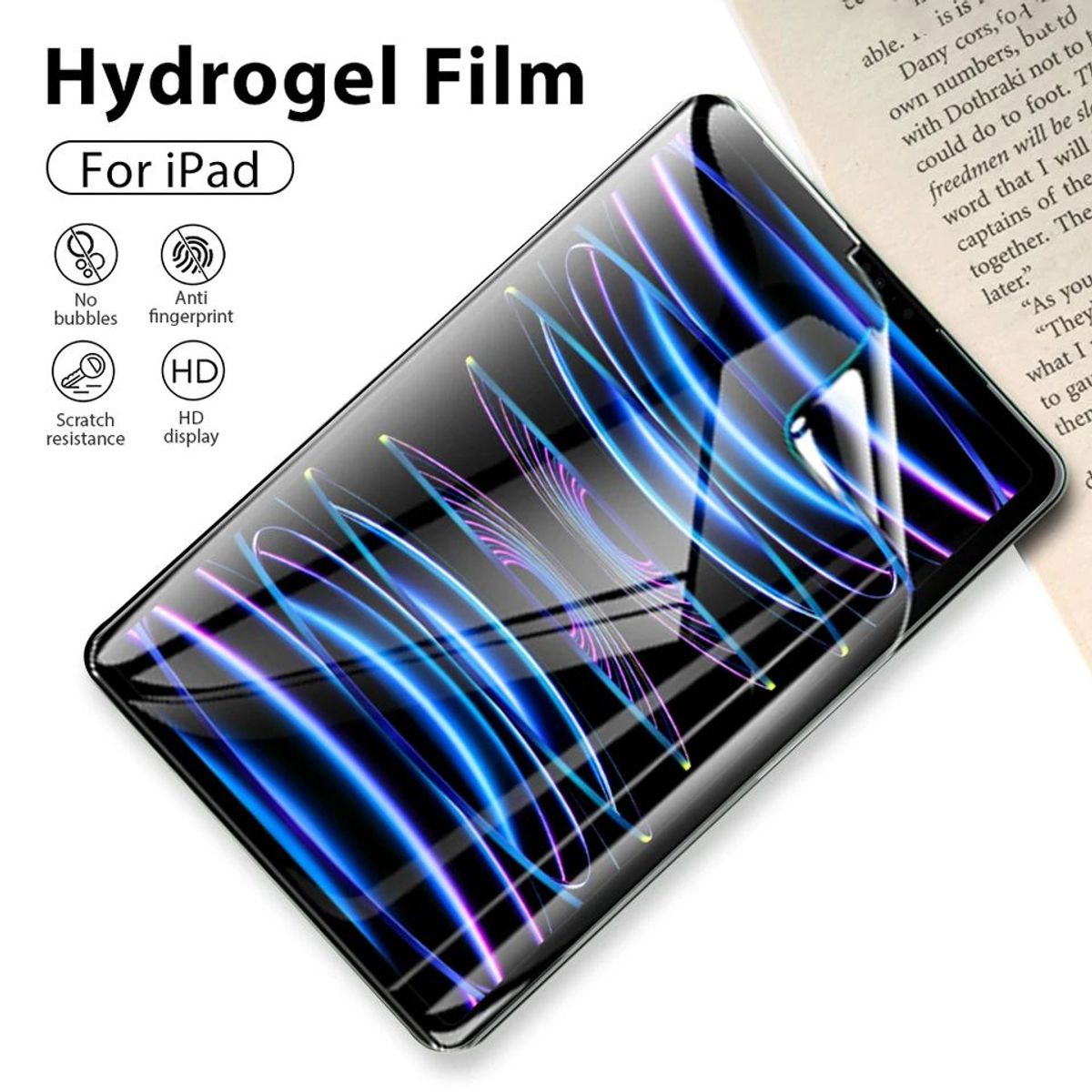 SUNSHINE - Protector de pantalla Hydrogel iPad Pro 12,9 (2022)