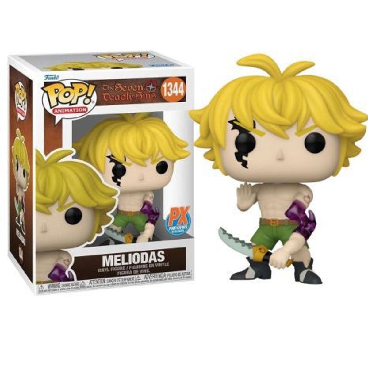 FUNKO - Funko Pop Seven Deadly Sins - Meliodas Demon Mode 1344