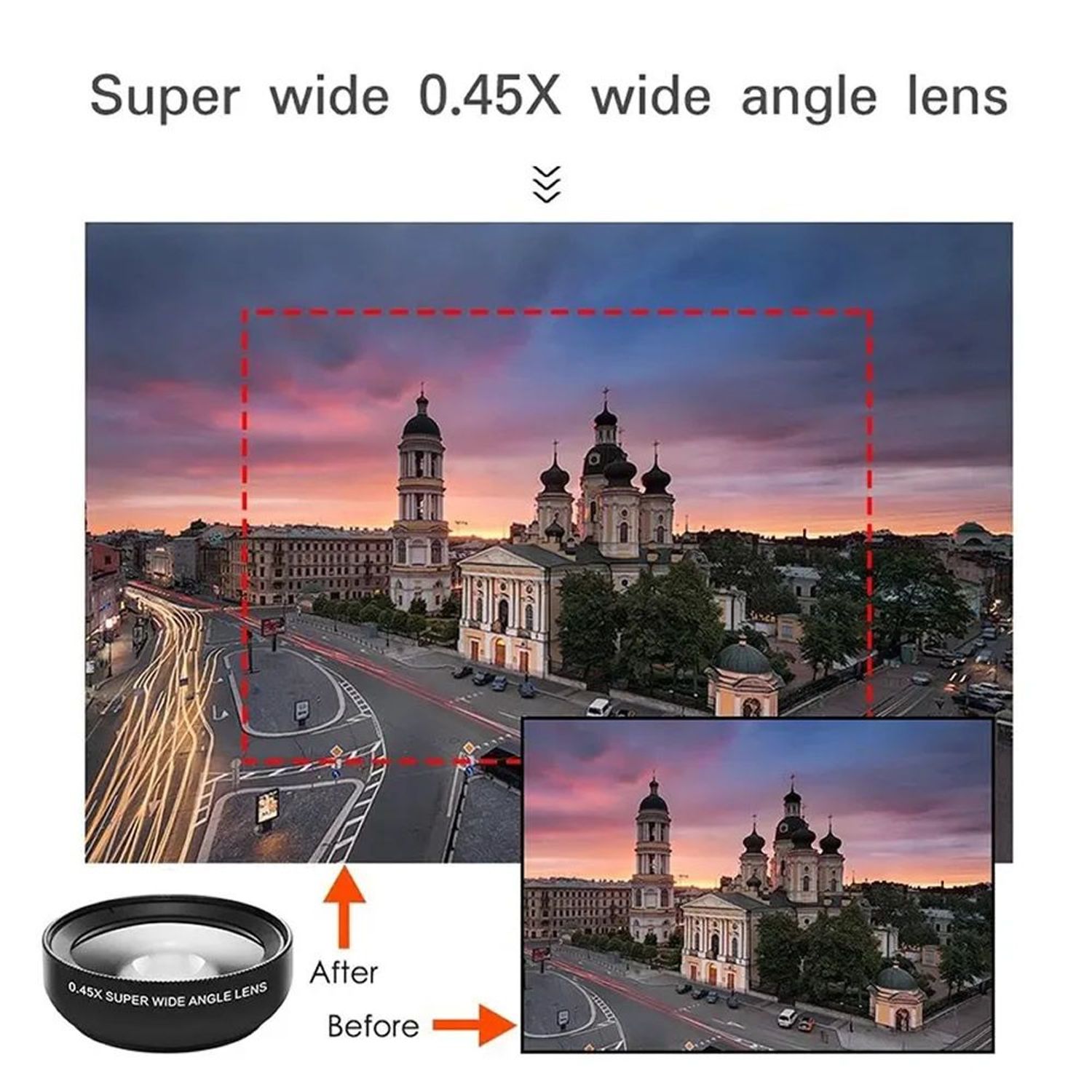 Lente 2 en 1 Cámara de Teléfono Profesional HD 37MM 0.45X 49UV Super Gran Angular+Lente Macro 12.5X Para Teléfono Universal comprar a buen precio - entrega gratuita, reseñas reales con fotos